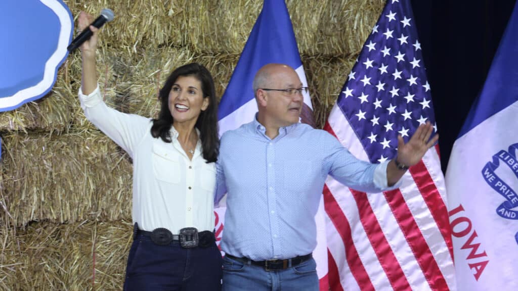 Nikki Haley’s Husband Takes Center Stage: Exclusive Campaign Ad Debut Sparks Buzz After Debate Mention!